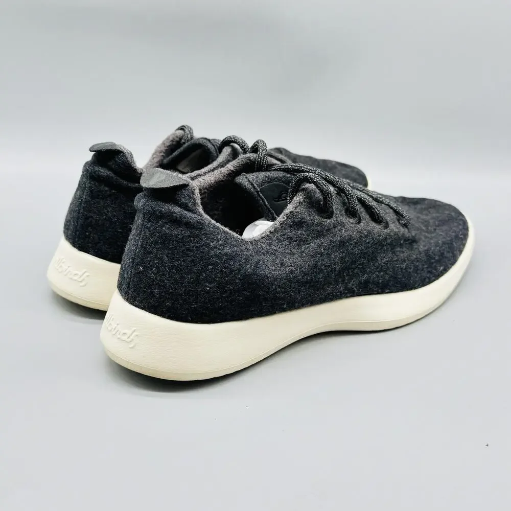 Allbirds Shoes Mens 10 Dark Gray Merino Wool Runners Casual Low Top Sneakers